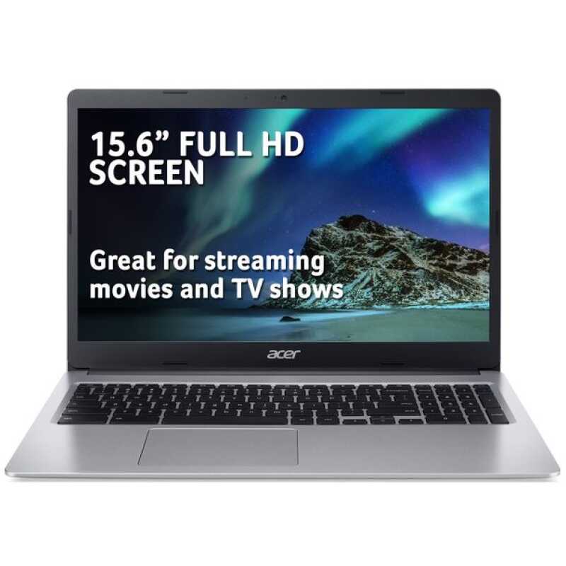 Acer Chromebook CB515 15.6" Grey / i3 11th Gen / 8GB RAM / 128GB SSD / Chrome OS
