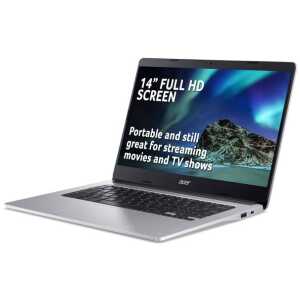 Acer Chromebook CB314 14" Silver / Mediatek MT8183C / 4GB RAM / 128GB eMMC