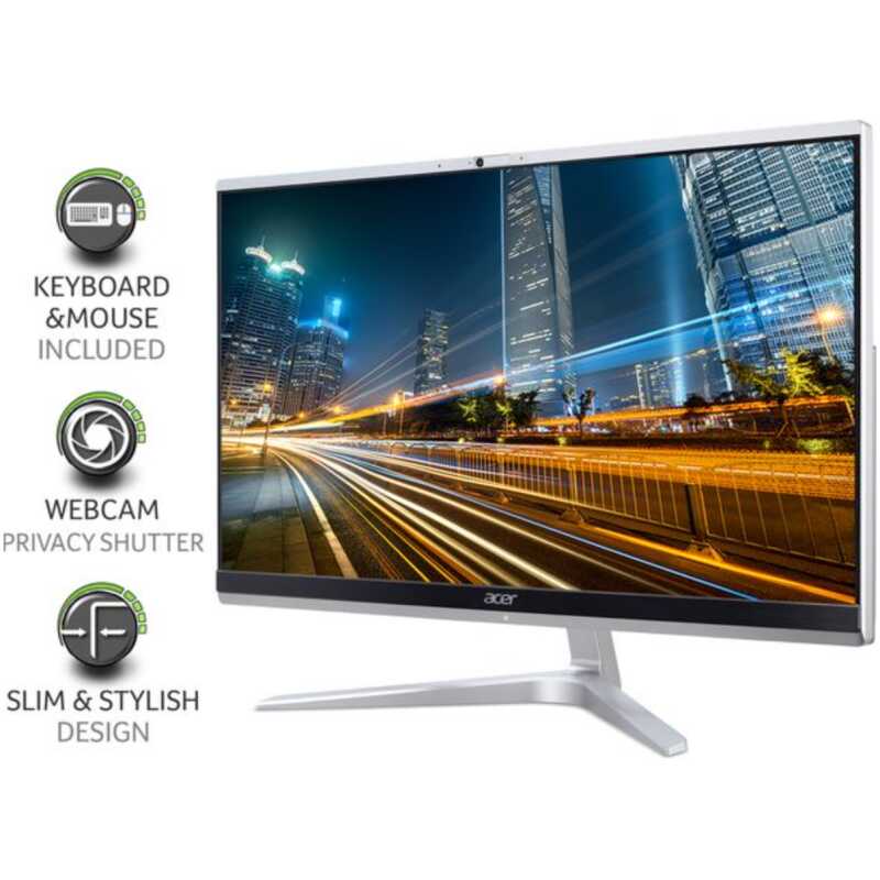 Acer Aspire C24 23.82 All in One PC / i7 11th Gen / 8GB RAM / 1TB HDD / 512GBSSD