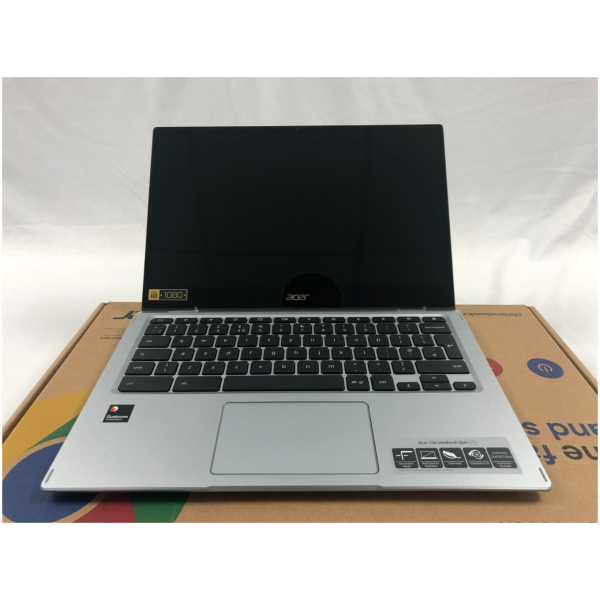 Acer Chromebook Spin 513 13.3" Silver / Kryo 468 / 4GB RAM / 64GB eMMc