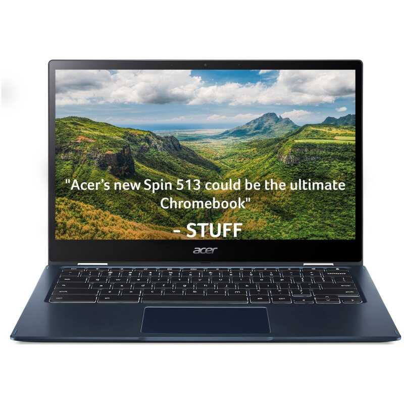 Acer Spin 513 LTE 13.3" Convertible Notebook / Snapdragon 7c Gen 2 / 128GB eMMc / 8GB RAM