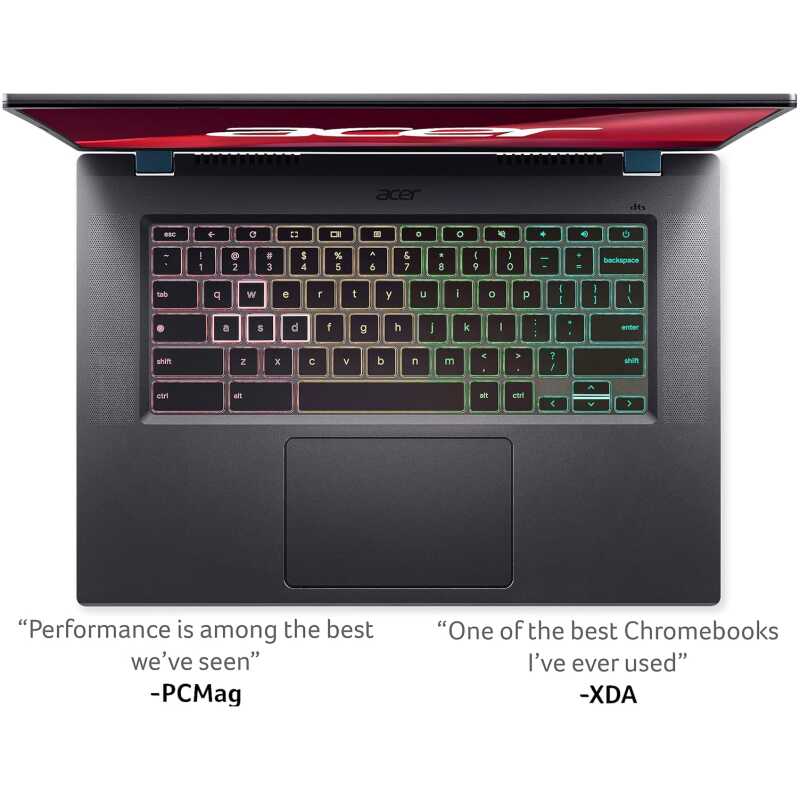 Acer 516 GE 16" Gaming Chromebook - Intel® Core™ i5, 256 GB SSD, Black