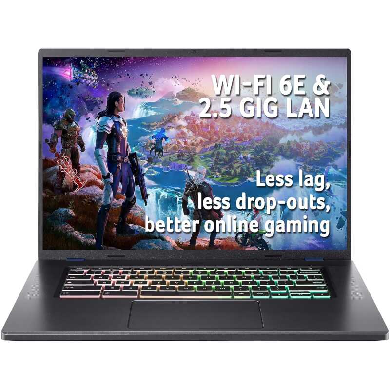 Acer 516 GE 16" Gaming Chromebook - Intel® Core™ i5, 256 GB SSD, Black