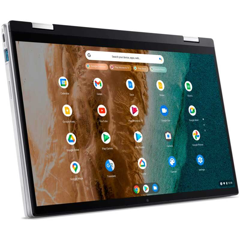 Acer Spin 514 14" 2 in 1 Chromebook - Intel ® Core i3 128GB SSD Silver