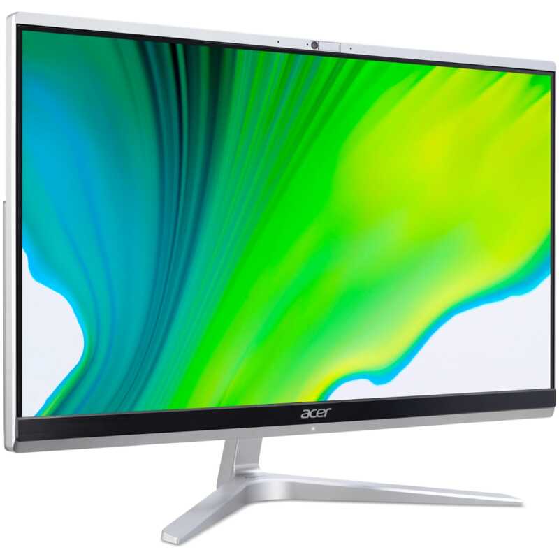 Acer Aspire C22-1650 21.5" All in One PC Silver / Intel i3 / 4GB RAM / 256GB SSD