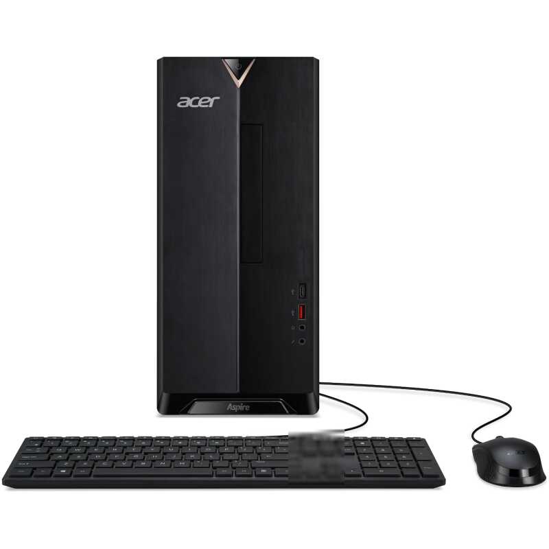 Acer Aspire TC-1660 Desktop Black / i3 10th Gen / 8GB RAM / 2TB HDD / Win 10