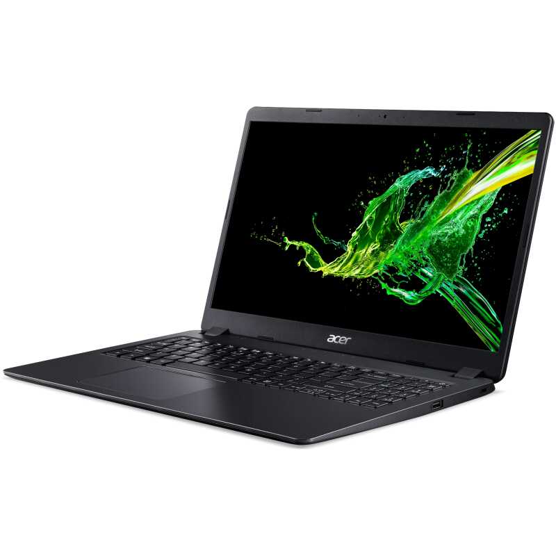Acer Aspire A315-56 15.6" Notebook Black / Intel i3 / 4GB RAM / 128GB SSD / Windows 10 S