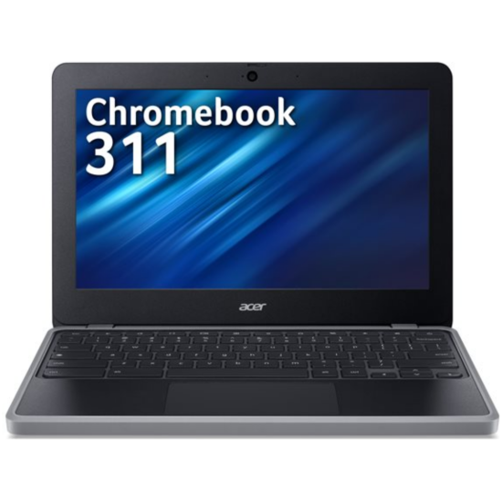 Acer Chromebook C723 11.6" Black / MT8186TV / 4GB RAM / 64GB eMMc