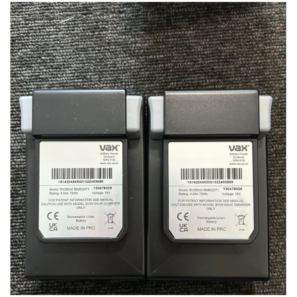 Vax Cordless Upright Vacuum Cleaner CLUP-EGKS Edge Dual Pet & Car