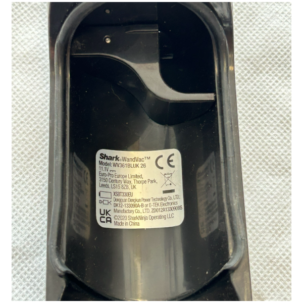 Shark WV361BLUK Hand vac/Main motor unit only