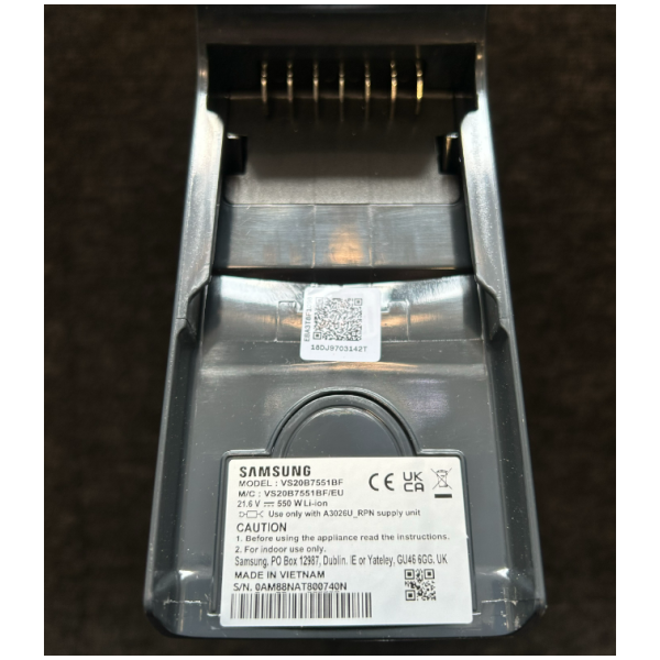 Brand new Samsung Jet 75 Cordless VS20B7551 Replacement Handheld with Crevice tool (NO BATTERY)