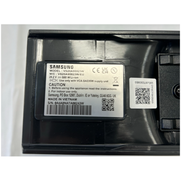 Samsung Bespoke Jet VS20A95823W New Hand Vac with Filter and Dust tank