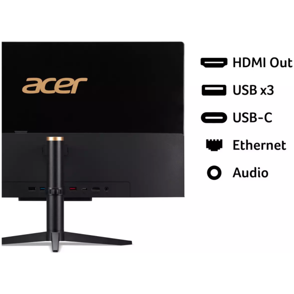 Acer C22-1610 21.5" All in One Desktop PC / Intel N / 8GB RAM DDR5 / 512GB SSD