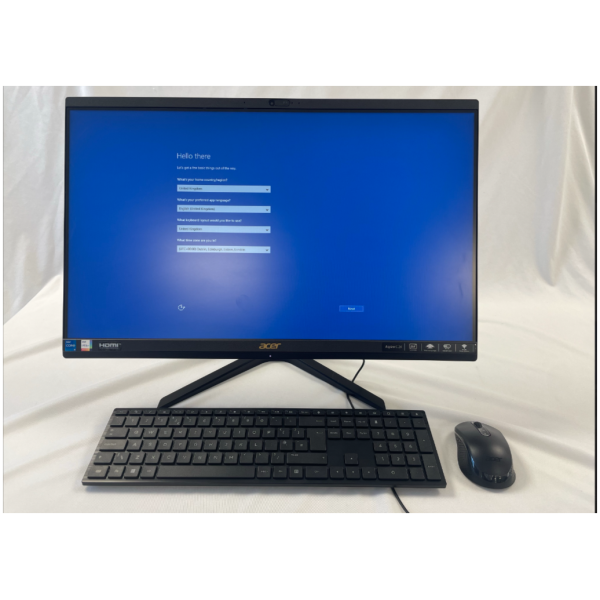 Acer Aspire C24-188 23.8" All in One PC / Intel i5 / 16GB RAM / 512GB SSD
