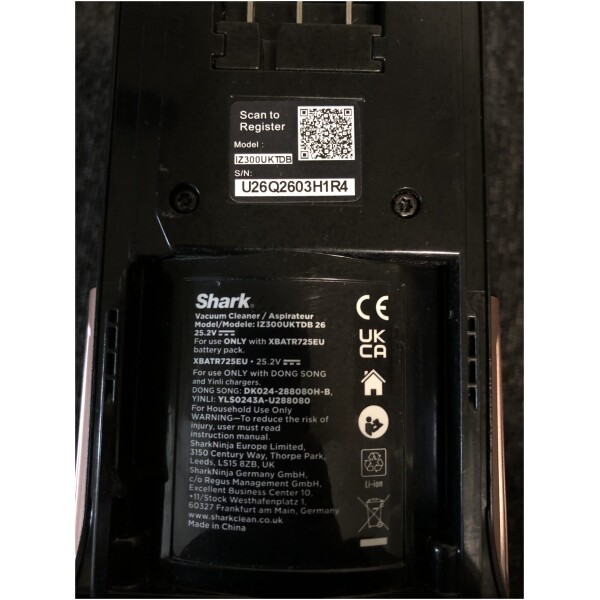 Genuine Shark Replacement Handheld Vacuum – IZ300UKTDB