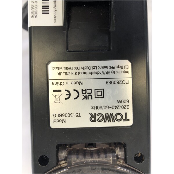 Tower T513005BLG RXEC 20 PLUS Vacuum Cleaner - NO ACCESSORIES