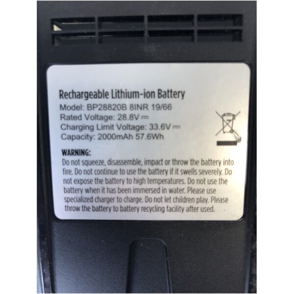 Bush Hand Vac motor with Dust Tank, Filter & Battery - V18P01EP29EU