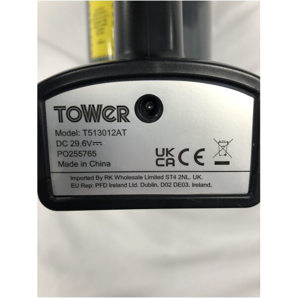 Genuine Tower T513012AT VL100 OPTIMUM Hand Vacuum With Battery