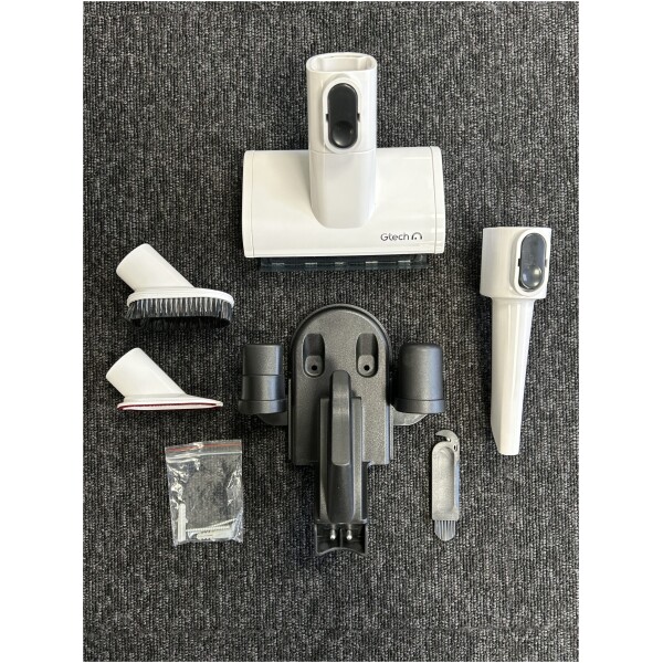 Gtech AirFOX Platinum AF01 - Wall Mount, Crevice tool, Brush accessories, Mini Floor head