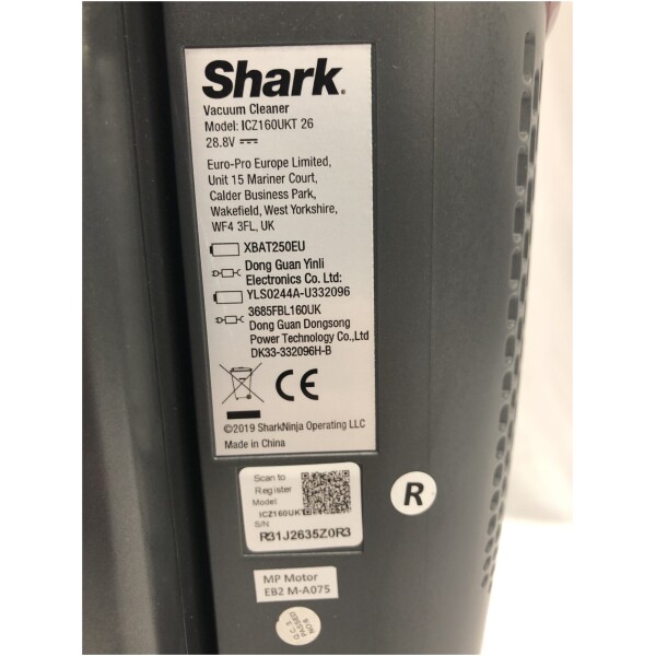 Genuine Shark ICZ160UKT 26 Full Unit