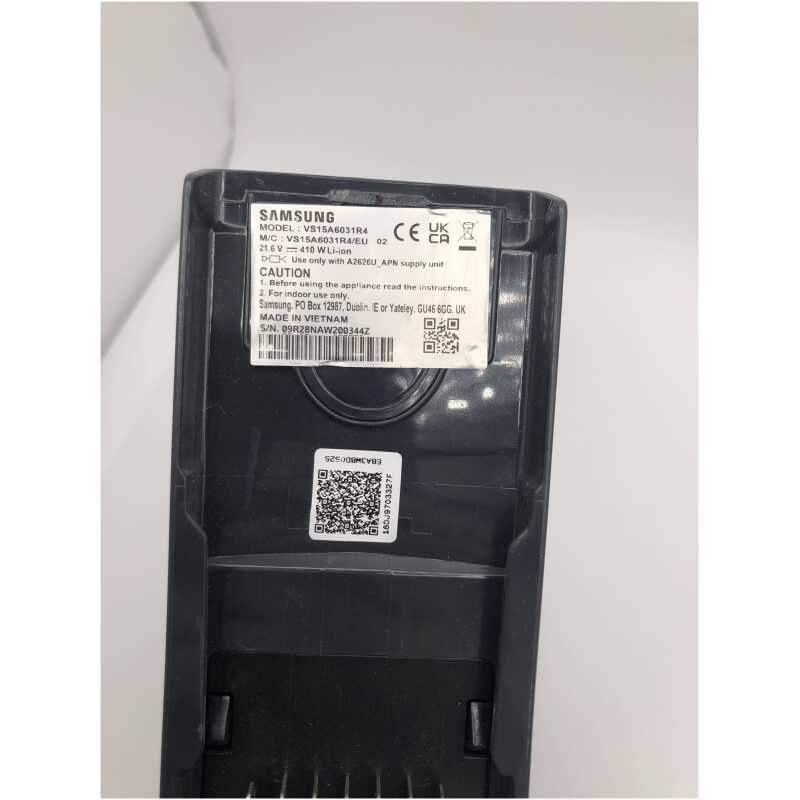 Samsung Jet 60 Turbo VS15A6031R4 - Hand vac ONLY