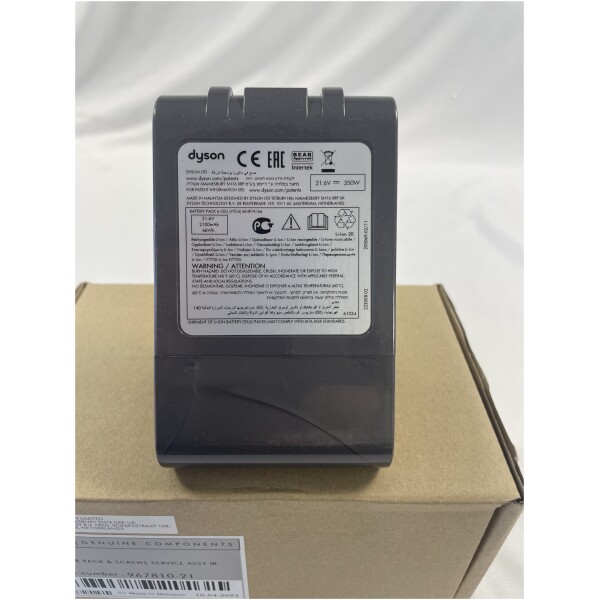 Genuine Dyson V6 Battery - SV03 / SV04 / SV05 / SV06 / SV09 / DC58 / DC59 / DC62