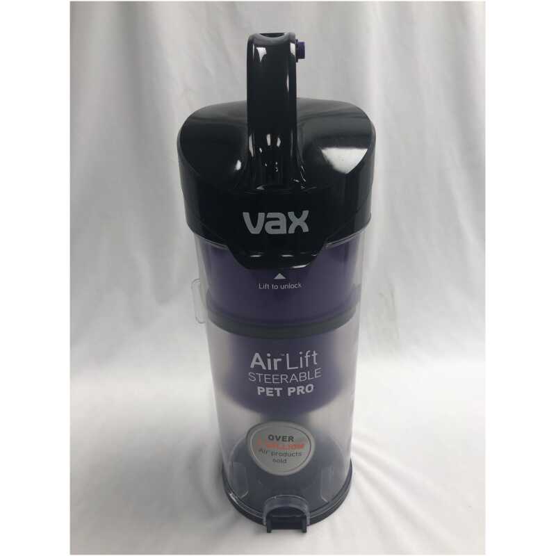 Genuine Vax Air Lift Steerable Pet Pro Replacement Dust Tank With Filter