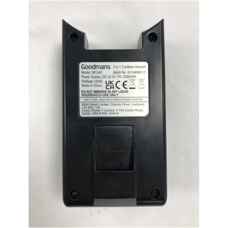 Genuine Goodmans 381340 Battery