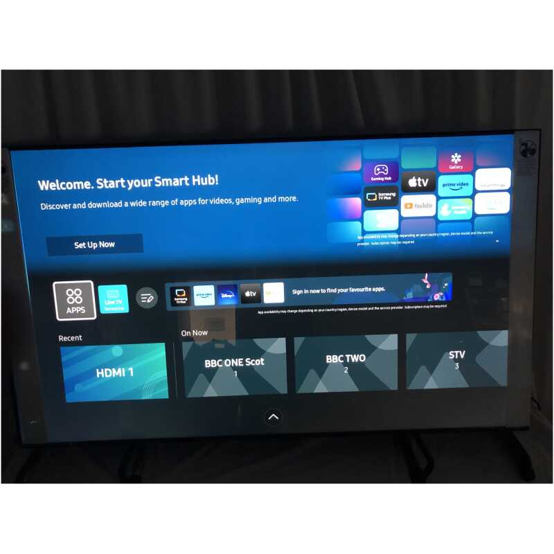 Samsung UE50CU7100KXXU Smart 4K UHD HDR LED TV - Grade A