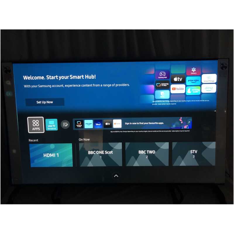 Samsung UE50CU7100KXXU Smart 4K UHD HDR LED TV - Grade A