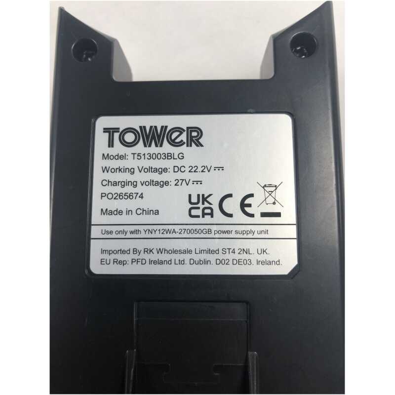 Genuine Tower RVL30 Plus T513003BLG Replacement Battery