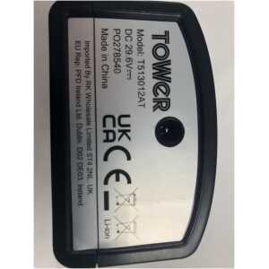 Genuine Tower T513012AT / VL100 OPTIMUM Replacement Battery