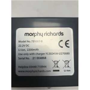 Genuine Morphy Richards 731007-B Replacement Battery