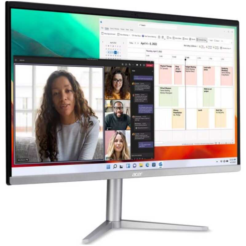 Acer Aspire C24-1300 23.8" All in One PC / Ryzen 3 / 8GB RAM / 512GB SSD