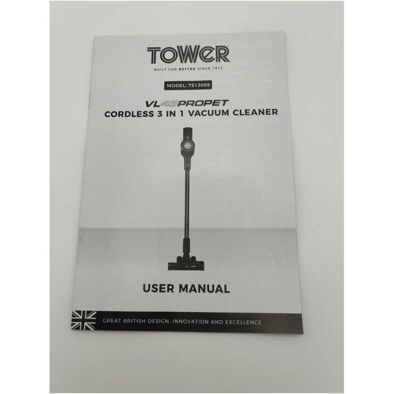 Tower VL45 Charger, Wall Mount & Accessories - T513009