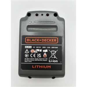 Black & Decker PowerSeries+ Battery & Charger - BHFEA18D1-GB