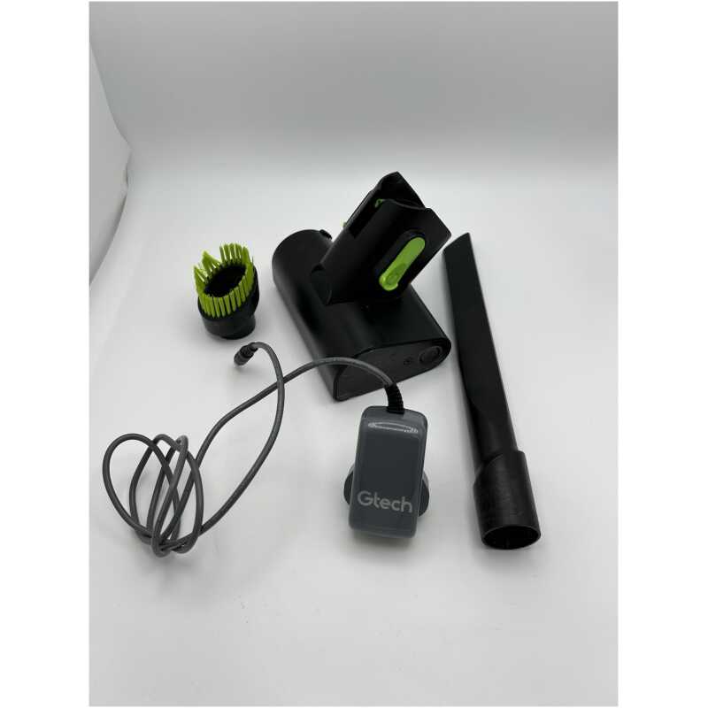 Gtech Pro ATF301 Charger, Small Power Head & Accessories