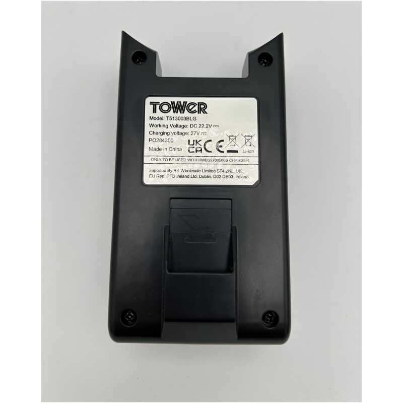 Tower RVL30 Plus Replacement Battery - T513003BLG
