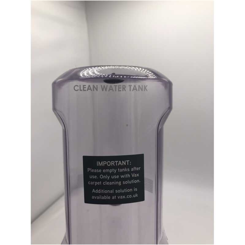 Vax CWCPV011 Clean Water Tank