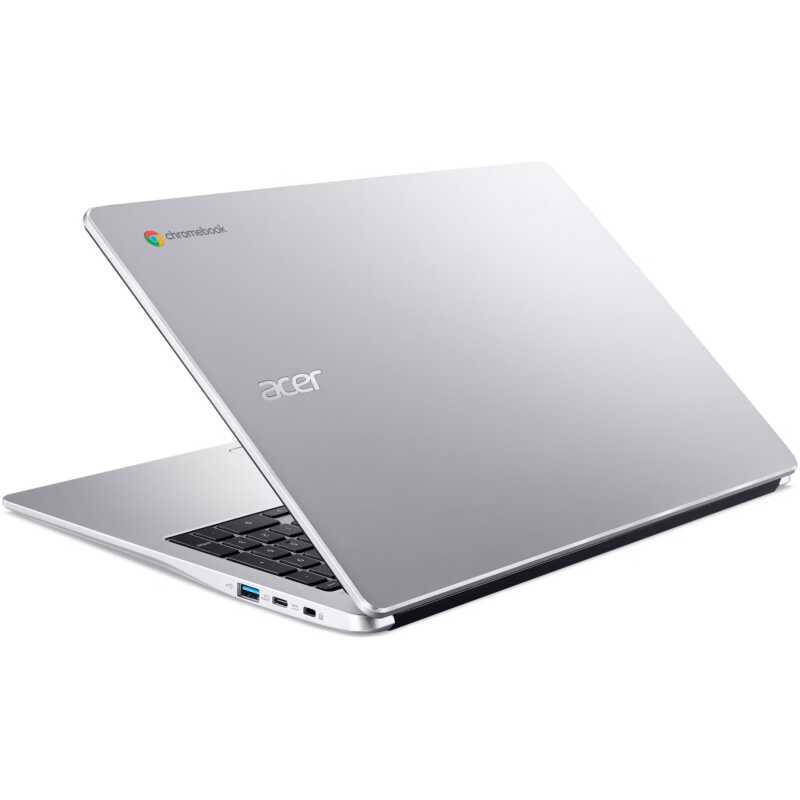 Acer Chromebook CB315 15.6" Silver / Intel Celeron N4500 / 4GB RAM / 64GB eMMc