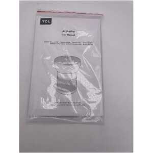 TCL Breeva A2 Series, A2WWK, Smart HEPA Air Purifier and Humidifier With Wi-Fi & Voice Control, 24 m² rooms