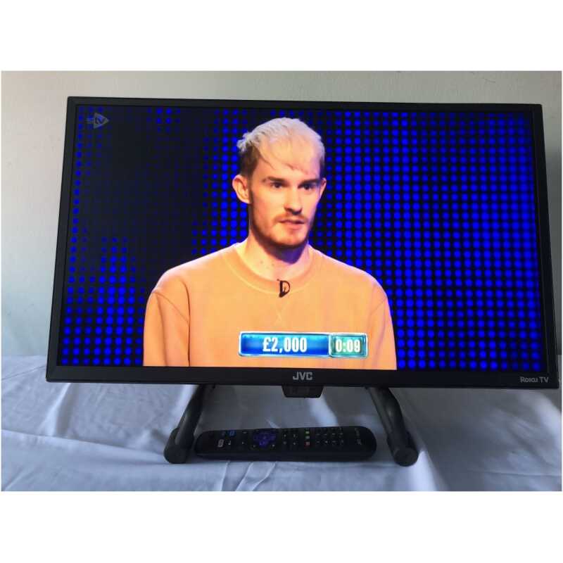 JVC LT-24CR230 Roku TV 24" Smart HD Ready HDR LED TV