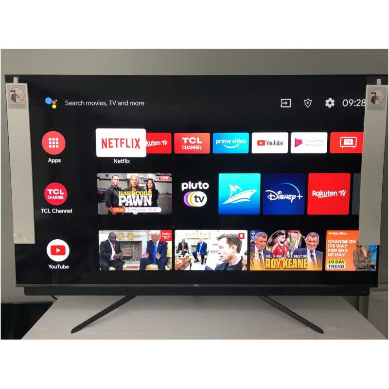 TCL 65C815K Ultra Slim 4K QLED TV with HDR PREMIUM, Onkyo sound bar and Android TV