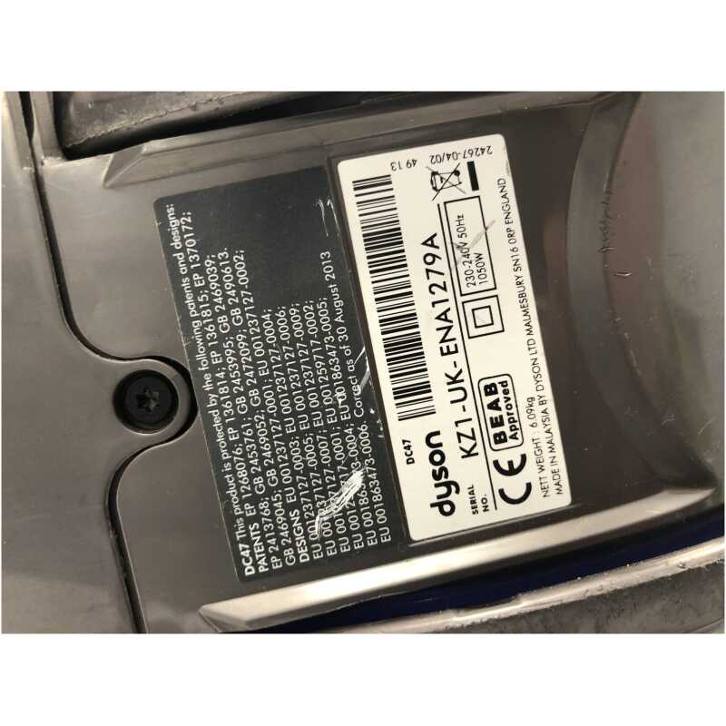 Dyson DC47 Motor and Power Cable