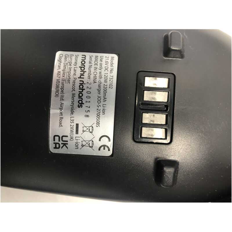 Morphy Richards 732005-A Full Vacuum