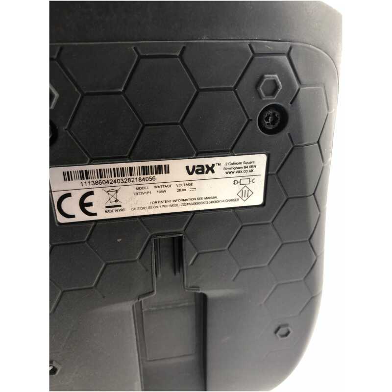 Vax TBT31V1P1 Hand Vac