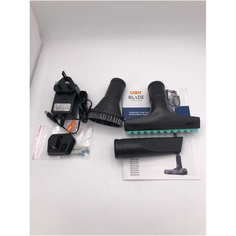 Vax TBT3V1T1 Charger and Accessories