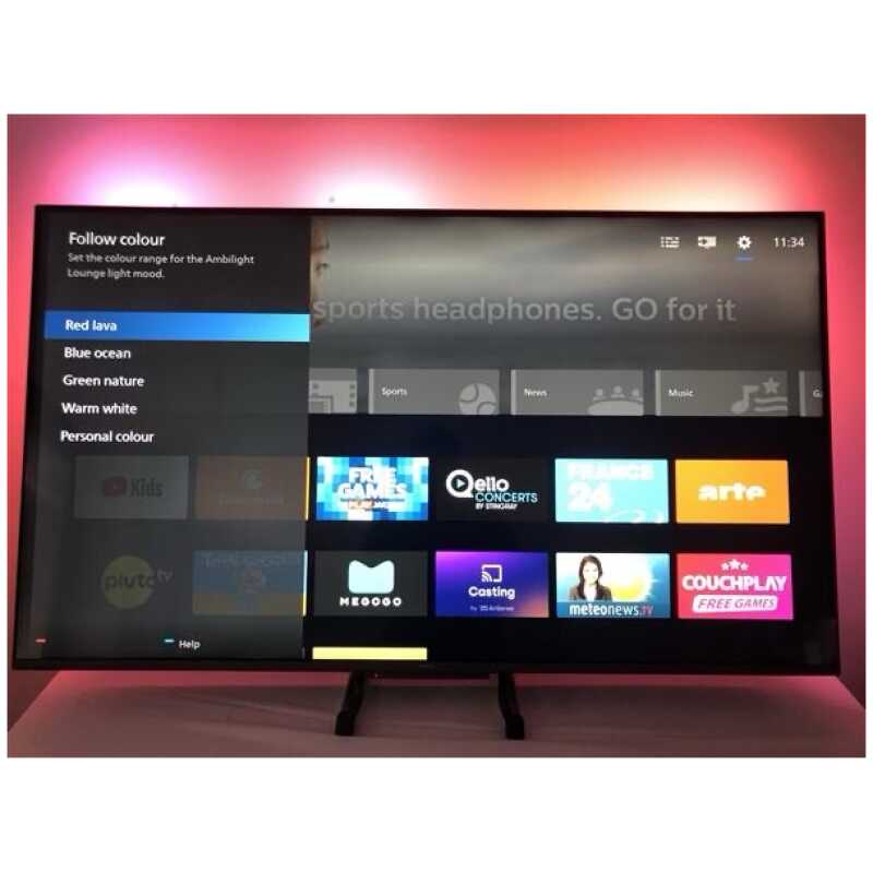 Philips Ambilight 55PUS8108 55 inch Smart 4K LED TV Google Assistant & Alexa Compatible