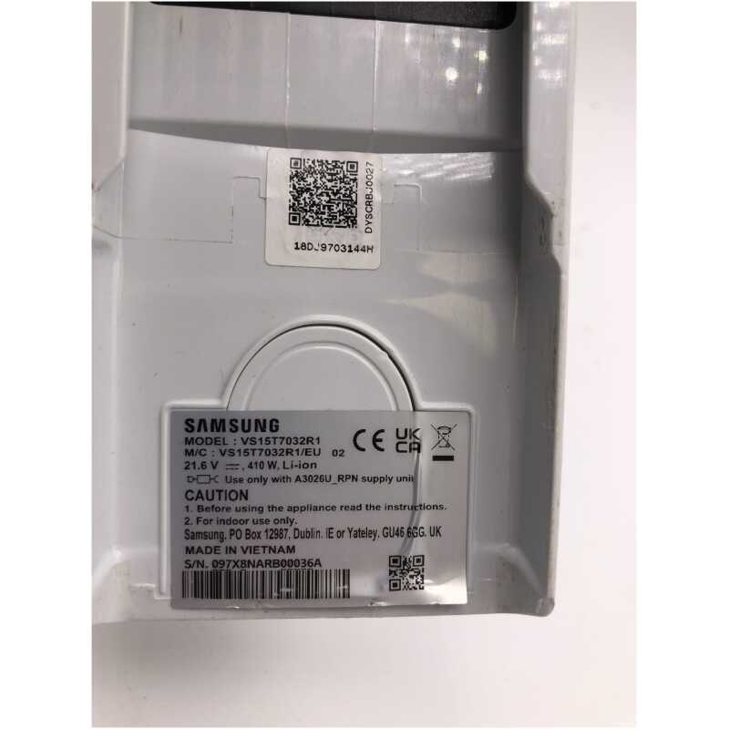 Samsung Jet 70 Pet Cordless VS15T7032R1 Replacement Handheld Vacuum