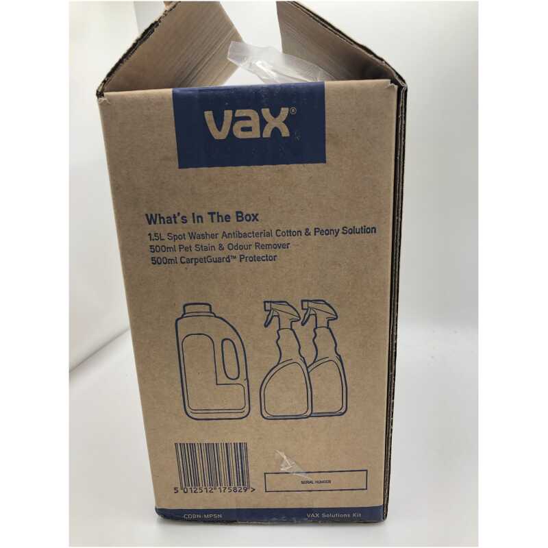 Vax Spot Wash Solutions Kit